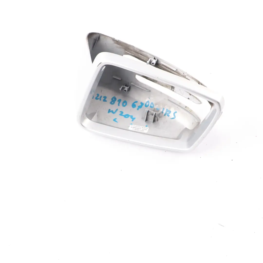 Wing Mirror Cover Cap Casing Left N/S Iridium Silver Metallic 775 to Mercedes W204 with Part number A2128106700 Mercedes W204 Wing Mirror Cover Cap Casing Left N/S Iridium Silver Metallic 775 - SKU A2128106700-IRS - Part number A2128106700