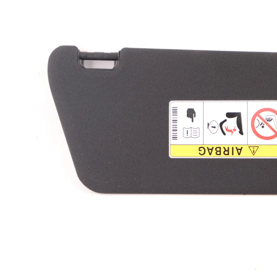 Sun Visor Cover Trim Front Left N/S Black Mirror to Mercedes W212 with Part number A2128108100 Mercedes W212 Sun Visor Cover Trim Front Left N/S Black Mirror - SKU A2128108100 - Part number A2128108100