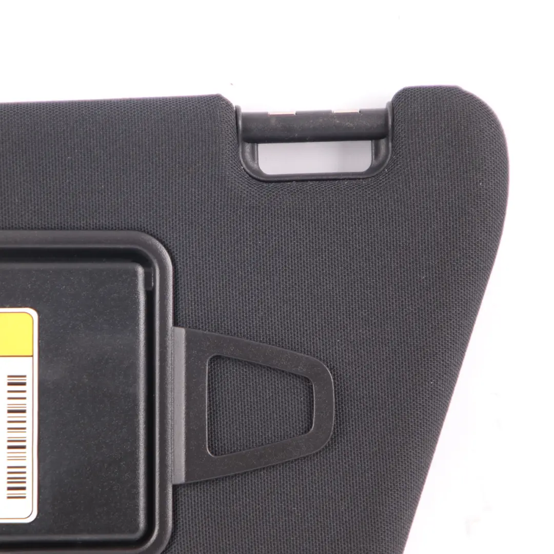 Mercedes W212 Sun Visor Cover Trim Front Left N/S Black Mirror - SKU A2128108100 - Part number A2128108100