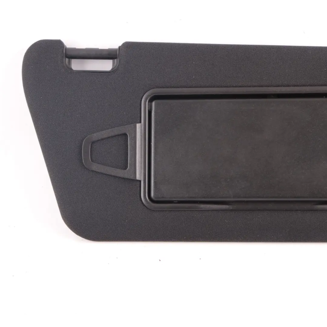 Mercedes W212 Sun Visor Cover Trim Front Right O/S Mirror Black - SKU A2128108200 - Part number A2128108200
