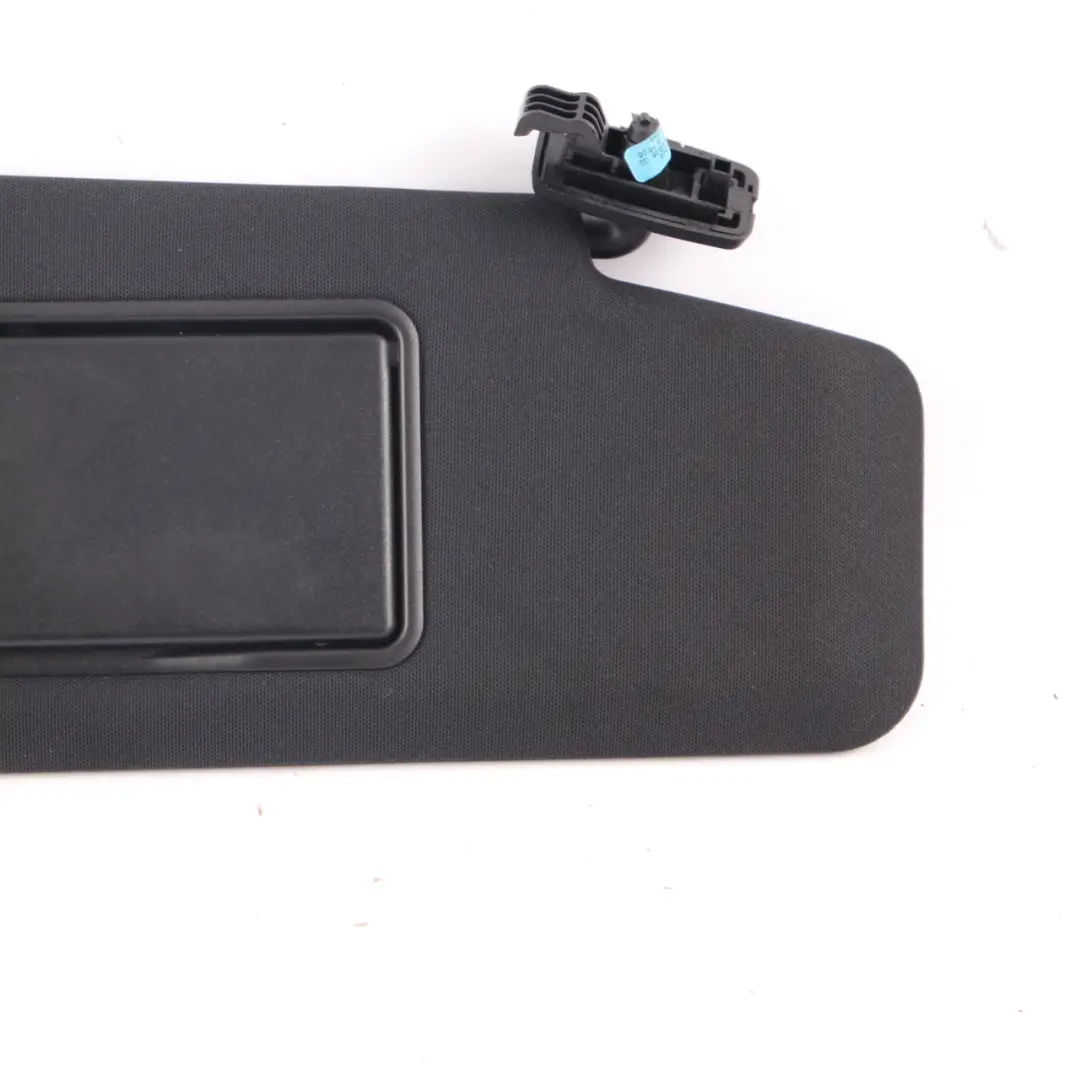 Mercedes W212 Sun Visor Cover Trim Front Right O/S Mirror Black - SKU A2128108200 - Part number A2128108200