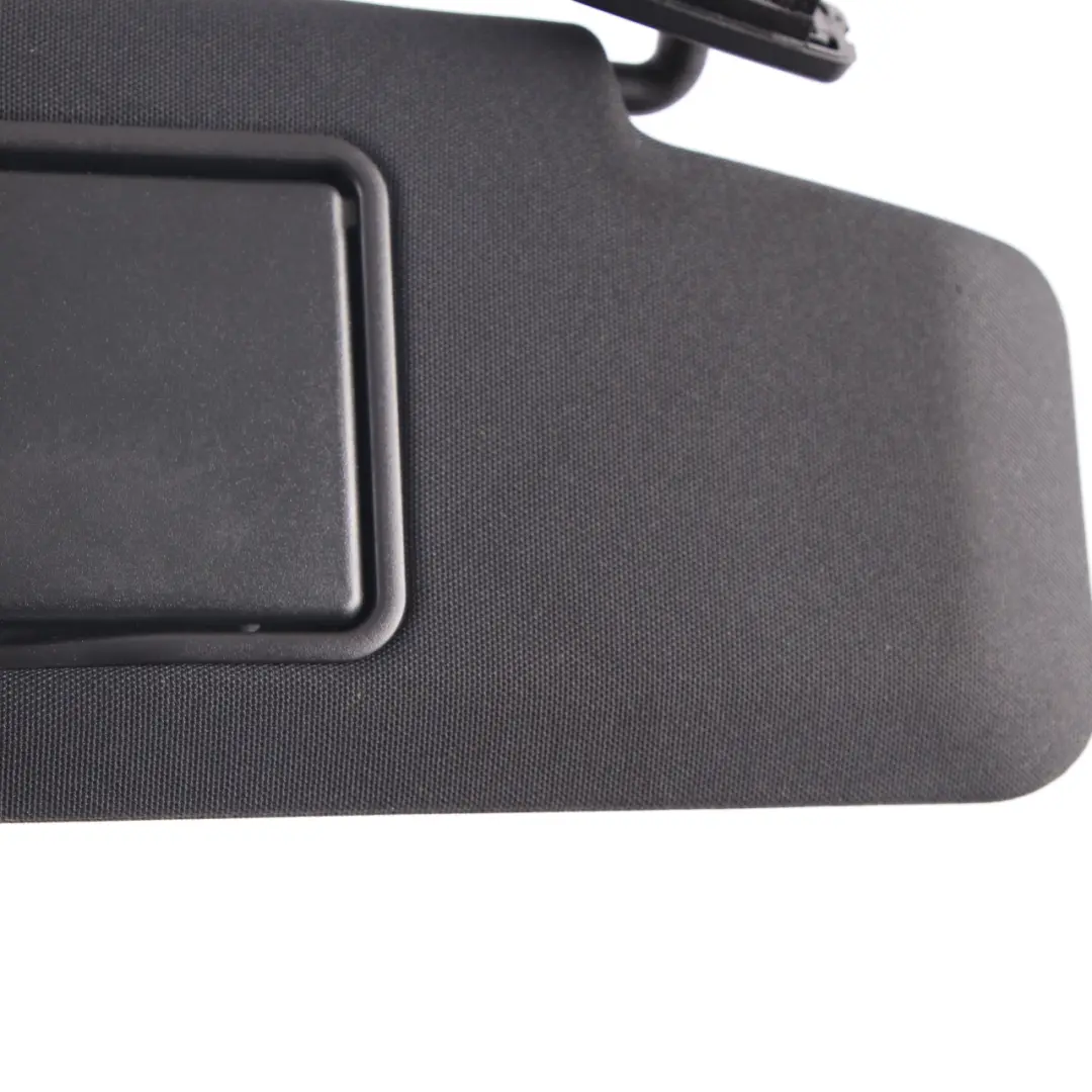 Mercedes W212 Sun Visor Cover Trim Front Right O/S Mirror Black - SKU A2128108200 - Part number A2128108200
