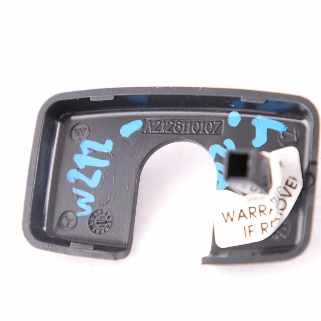 Left Swivel Bearing Outside Cover Trim N/S Black to Mercedes W212 with Part number A2128110107 Mercedes W212 Left Swivel Bearing Outside Cover Trim N/S Black - SKU A2128110107 - Part number A2128110107