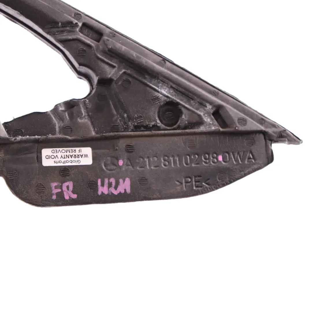 Mercedes W212 Seal Wing Mirror Trim Insulation Right O/S Triangle - SKU A2128110298 - Part number A2128110298