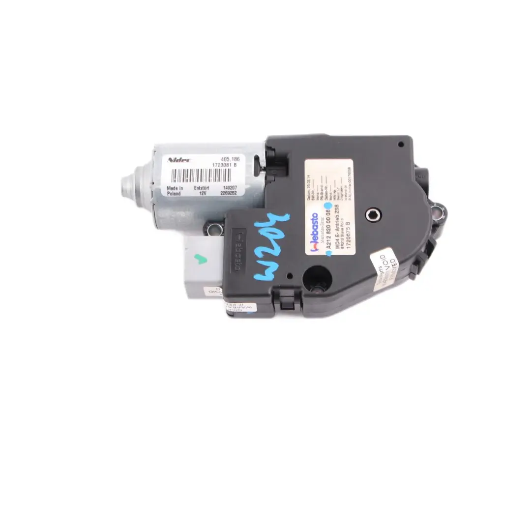 Sunroof Control Unit Sun Roof Motor Drive to Mercedes W204 W212 with Part number A2128200008 Mercedes W204 W212 Sunroof Control Unit Sun Roof Motor Drive - SKU A2128200008 - Part number A2128200008