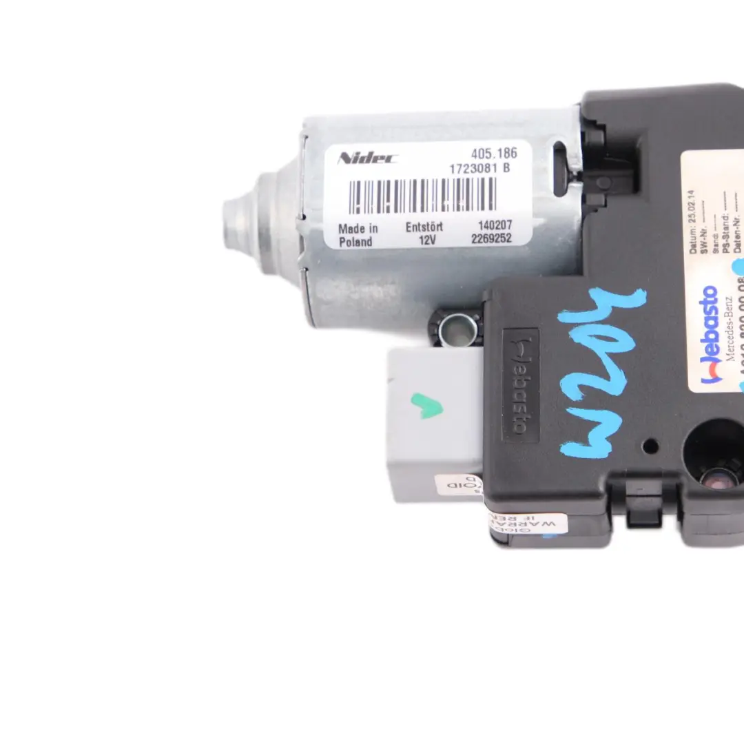 Sunroof Control Unit Mercedes W204 W212 Sun Roof Motor Drive  - SKU A2128200008 - Part number A2128200008