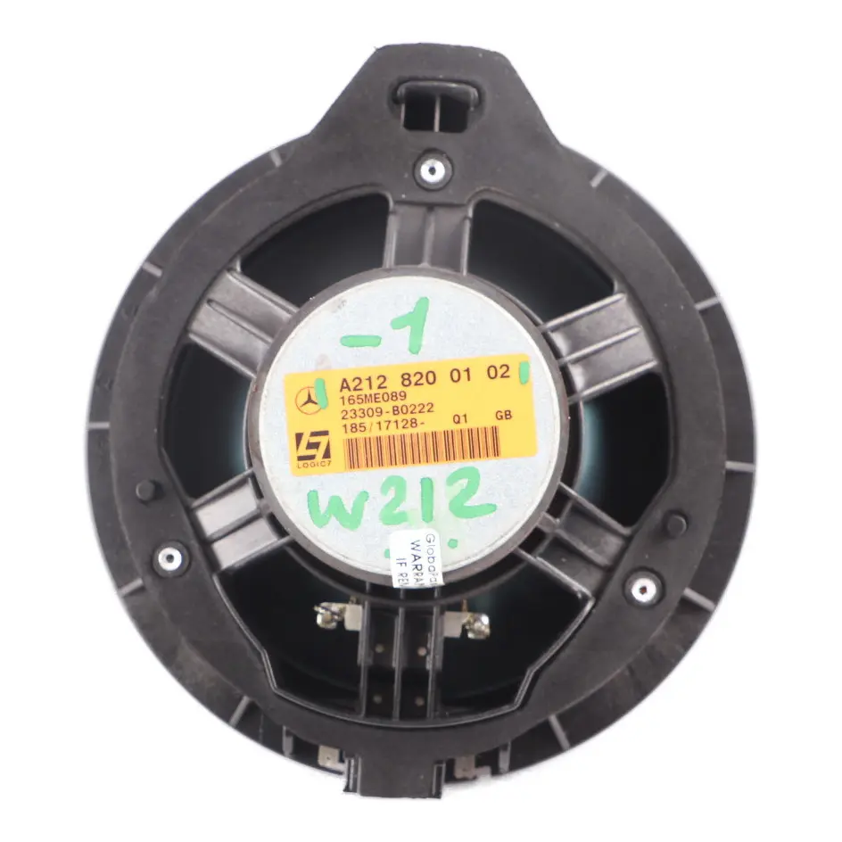 Door Speaker Mercedes W212 W218 Loudspeaker Rear Left Right N/O/S Logic 7 to with Part number A2128200102 Door Speaker Mercedes W212 W218 Loudspeaker Rear Left Right N/O/S Logic 7 - SKU A2128200102-1 - Part number A2128200102