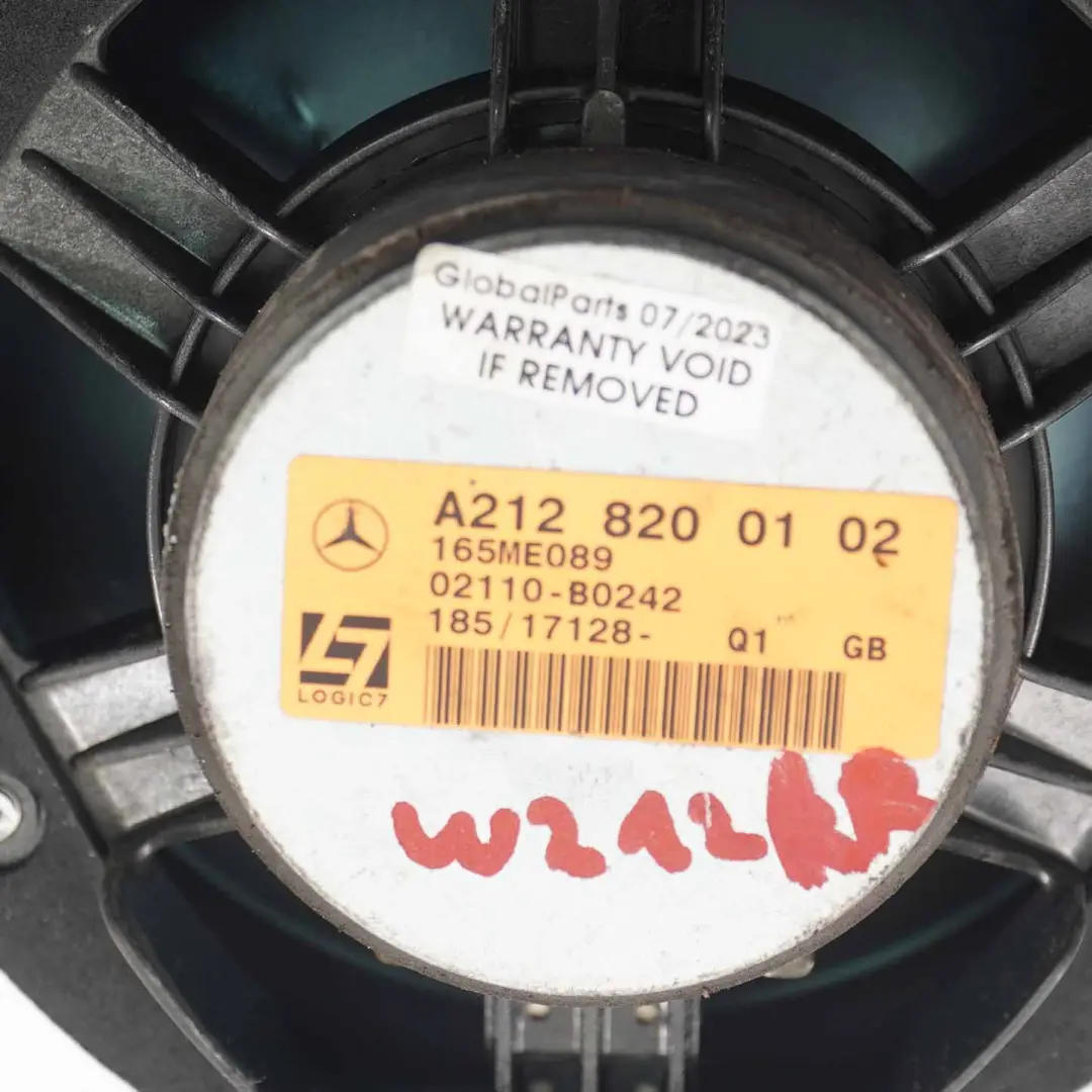  Door Speaker Mercedes W212 W218 Loudspeaker Rear Left Right N/O/S - SKU A2128200102 - Part number A2128200102
