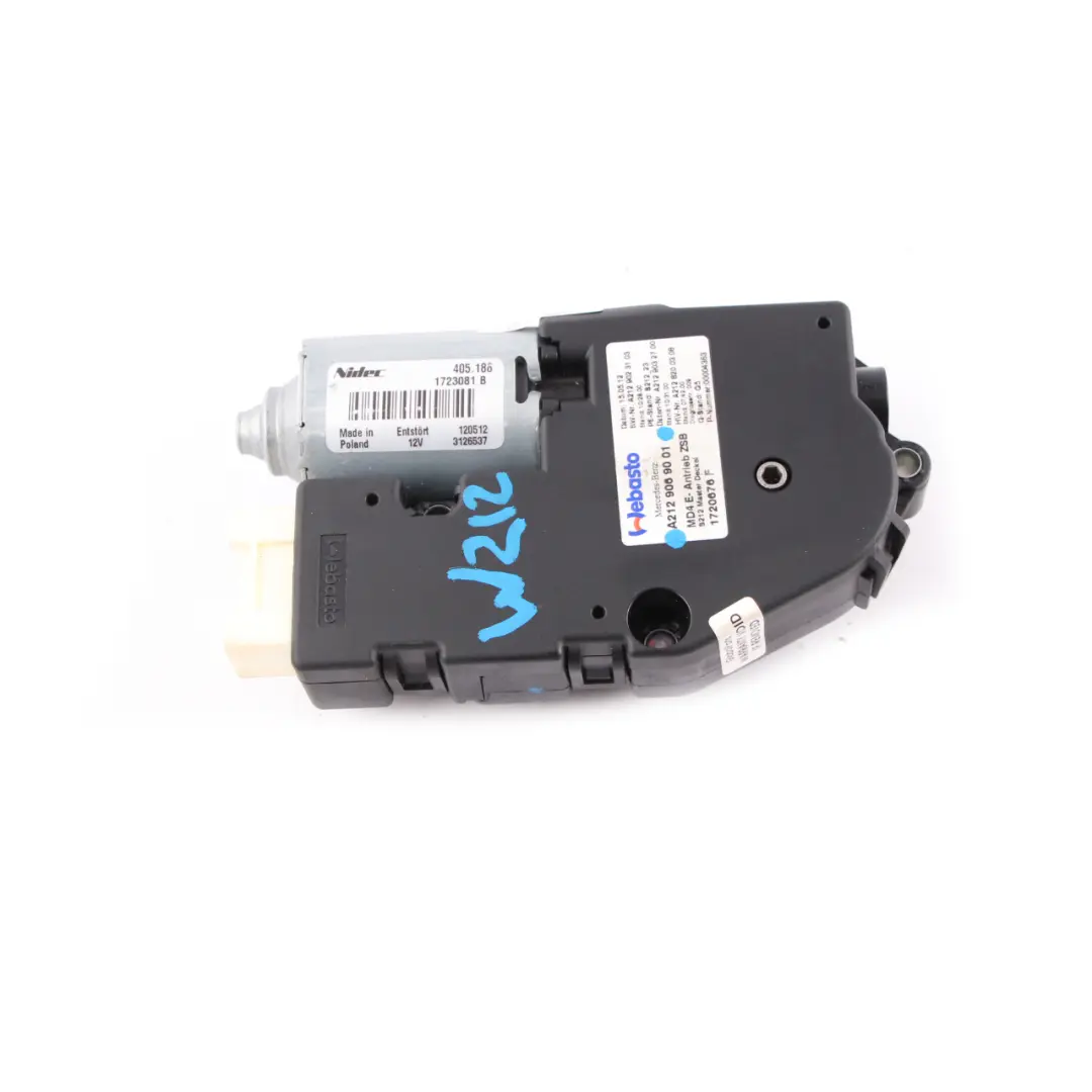 Mercedes W204 W212 Sun Roof Motor Panoramic Drive Control Unit A2129069001 - SKU A2128200308 - Part number A2128200308