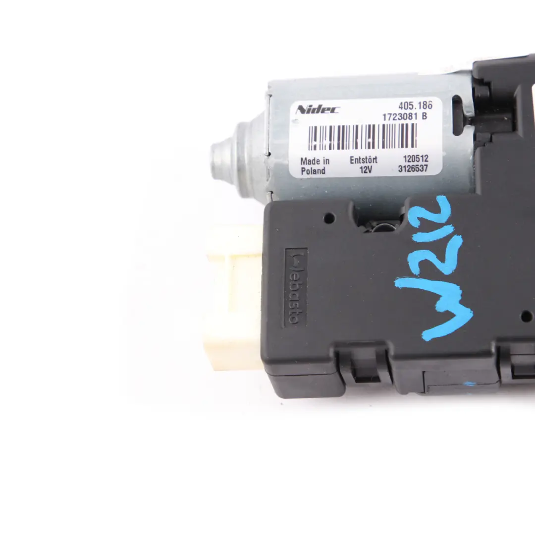 Sun Roof Motor Panoramic Drive Control Unit A2129069001 to Mercedes W204 W212 with Part number A2128200308 Mercedes W204 W212 Sun Roof Motor Panoramic Drive Control Unit A2129069001 - SKU A2128200308 - Part number A2128200308