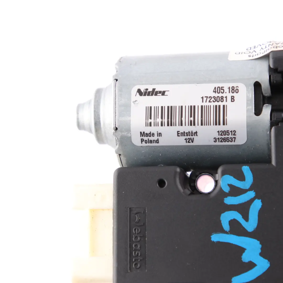 Sun Roof Motor Panoramic Drive Control Unit A2129069001 to Mercedes W204 W212 with Part number A2128200308 Mercedes W204 W212 Sun Roof Motor Panoramic Drive Control Unit A2129069001 - SKU A2128200308 - Part number A2128200308