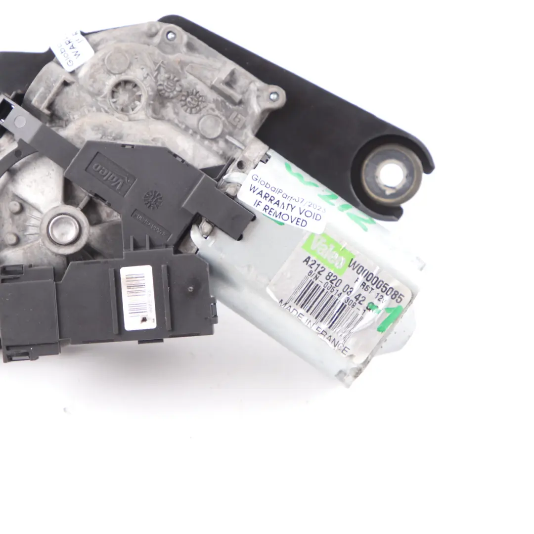 Mercedes W212 Estate Wiper Motor Rear Window Actuator Trunk Tailgate - SKU A2128200342-1 - Part number A2128200342