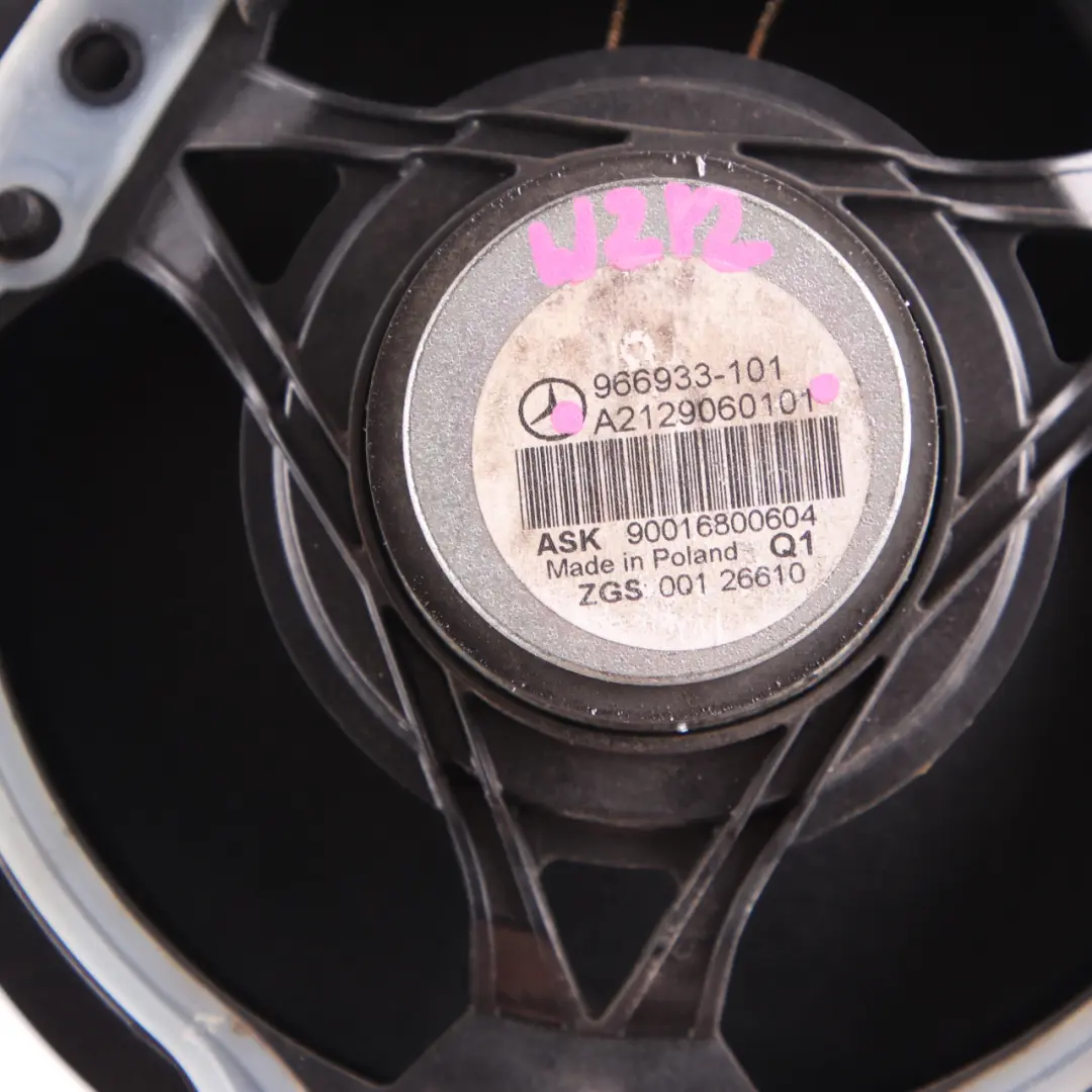 Türlautsprecher Hinten Links Rechts Sound Audio Einheit für Mercedes W212 mit Teilenummer A2128200402 Mercedes W212 Türlautsprecher Hinten Links Rechts Sound Audio Einheit - SKU A2128200402 - Teilenummer A2128200402