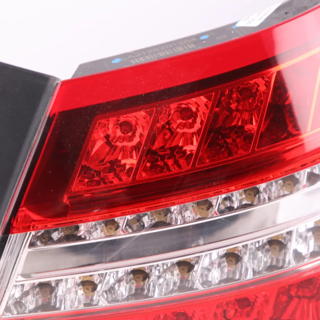 Lamp Mercedes W212 Saloon LED Right O/S Tail Light Side Panel to Rear with Part number A2128201264 Rear Lamp Mercedes W212 Saloon LED Right O/S Tail Light Side Panel - SKU A2128201264 - Part number A2128201264