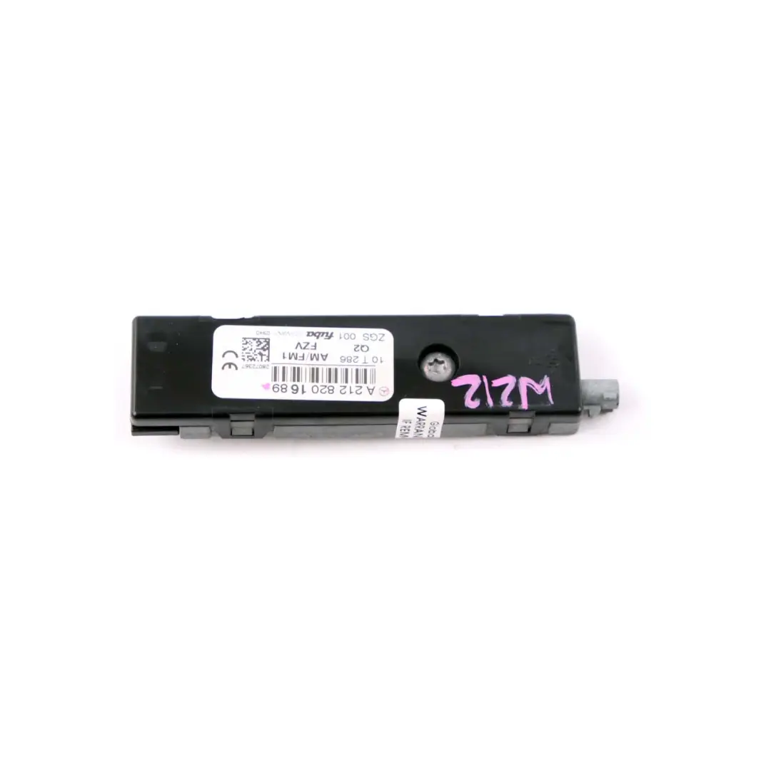Antenna Amplifier Aerial Module Unit to Mercedes W212 with Part number A2128201689 Mercedes W212 Antenna Amplifier Aerial Module Unit - SKU A2128201689 - Part number A2128201689