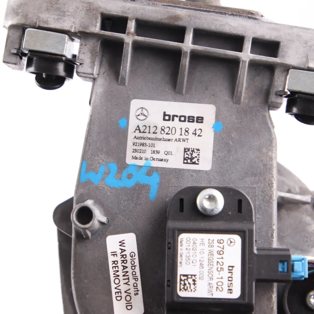Mercedes W212 Trunk Lid Tailgate Door Lifter Motor Control Unit - SKU A2128201842 - Número de pieza A2128201842