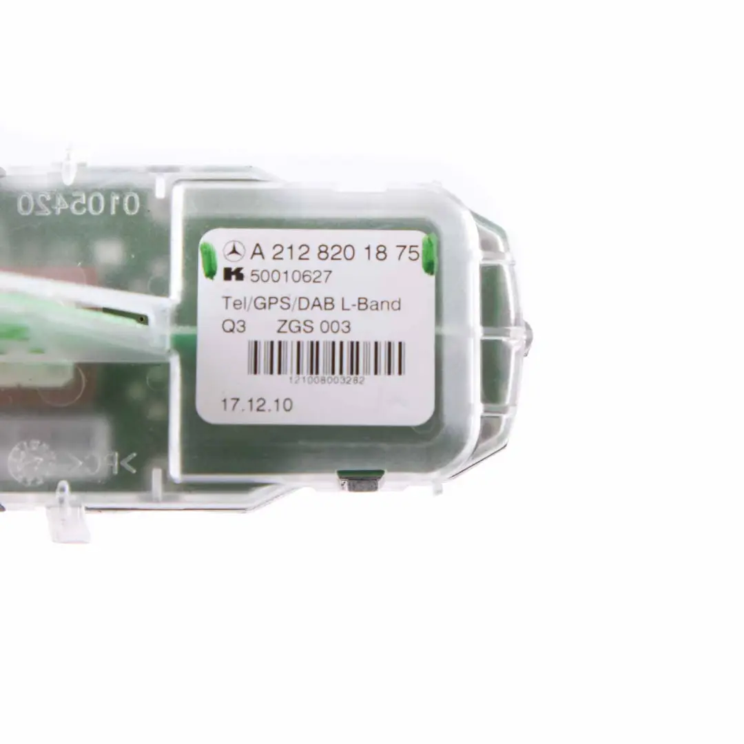 Roof Antenna Mercedes W212 CLS W218 GPS DAB Aerial Roof Shark Fin to with Part number A2128201875 Roof Antenna Mercedes W212 CLS W218 GPS DAB Aerial Roof Shark Fin - SKU A2128201875 - Part number A2128201875