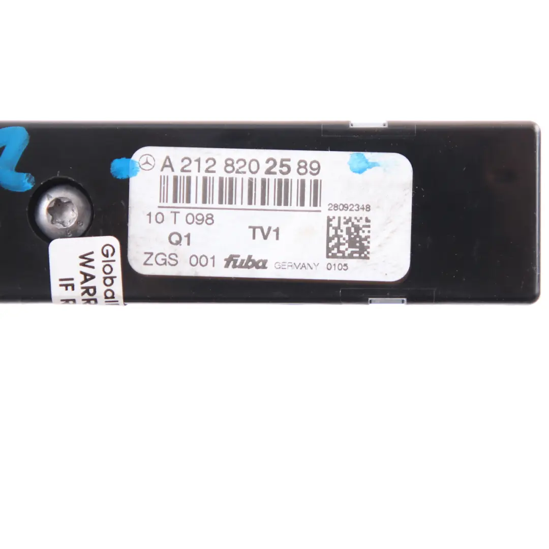 Aerial Antenna Amplifier Control Unit to Mercedes W212 C218 with Part number A2128202589 Mercedes W212 C218 Aerial Antenna Amplifier Control Unit - SKU A2128202589 - Part number A2128202589