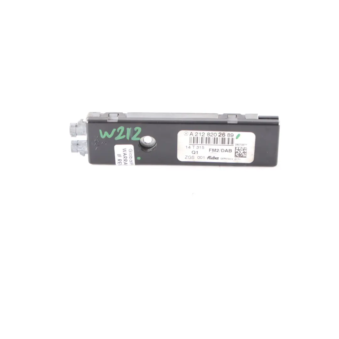 Antenna Amplifier Mercedes W212 CLS W218 Aerial Module Control Unit to with Part number A2128202689 Antenna Amplifier Mercedes W212 CLS W218 Aerial Module Control Unit - SKU A2128202689 - Part number A2128202689