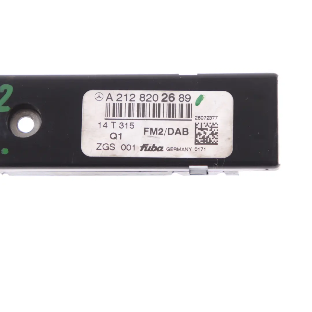 Amplificador Antena Mercedes W212 CLS W218 Unidad control módulo para con número de pieza A2128202689 Amplificador Antena Mercedes W212 CLS W218 Unidad control módulo - SKU A2128202689 - Número de pieza A2128202689