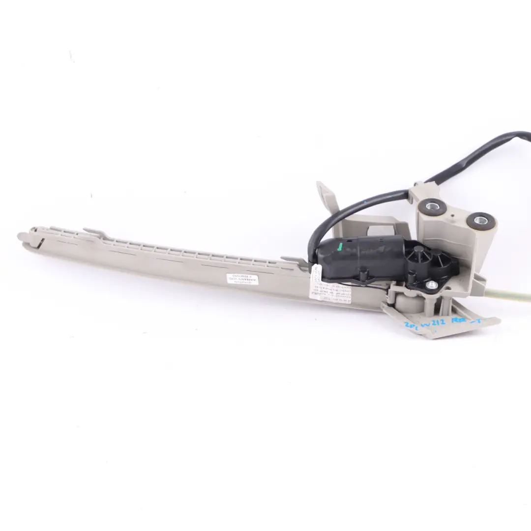 Trunk Load Cover Right Rear O/S Rail Power Motor Mercedes W212 - SKU A2128203042-1 - Part number A2128203042