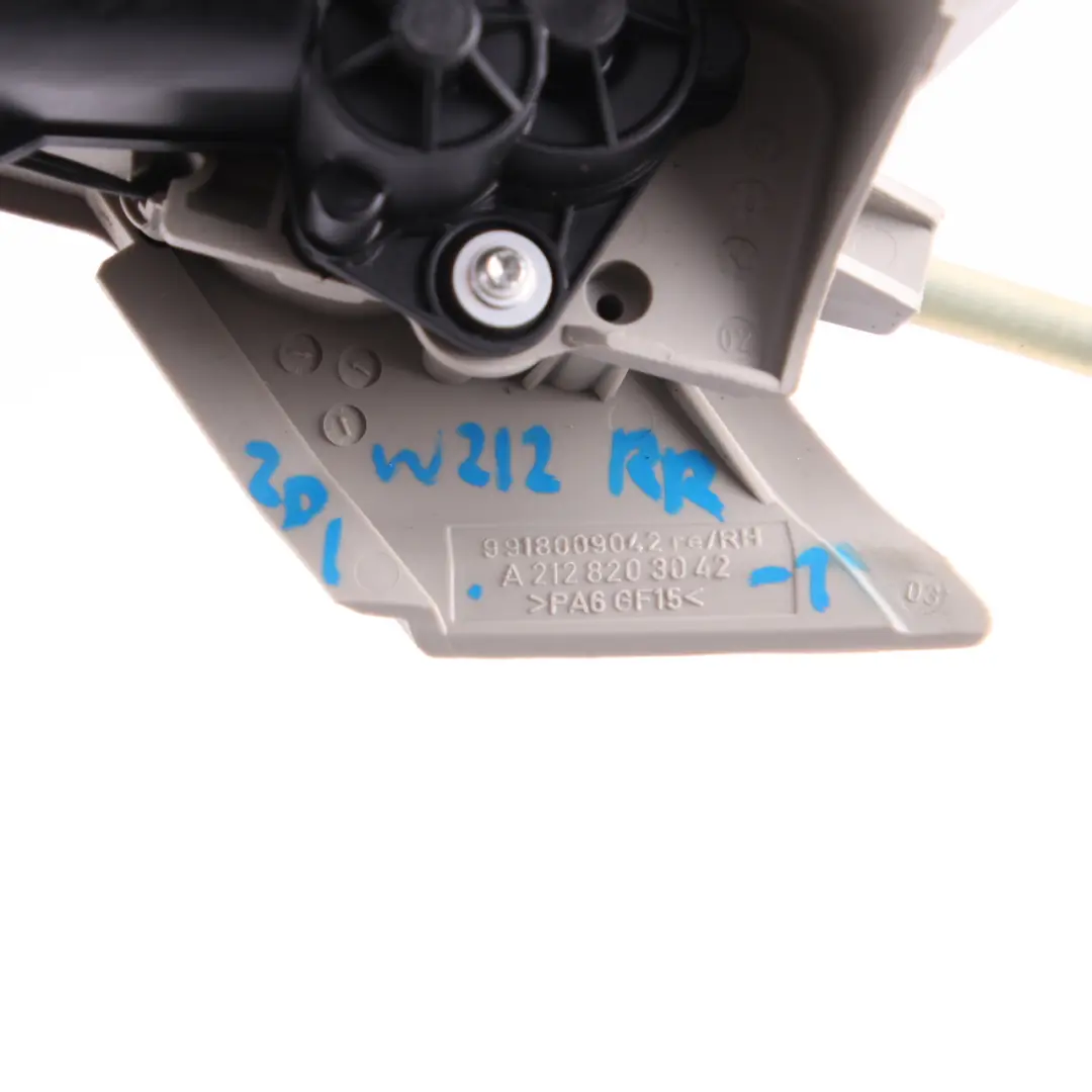 Trunk Load Cover Right Rear O/S Rail Power Motor Mercedes W212 - SKU A2128203042-1 - Part number A2128203042