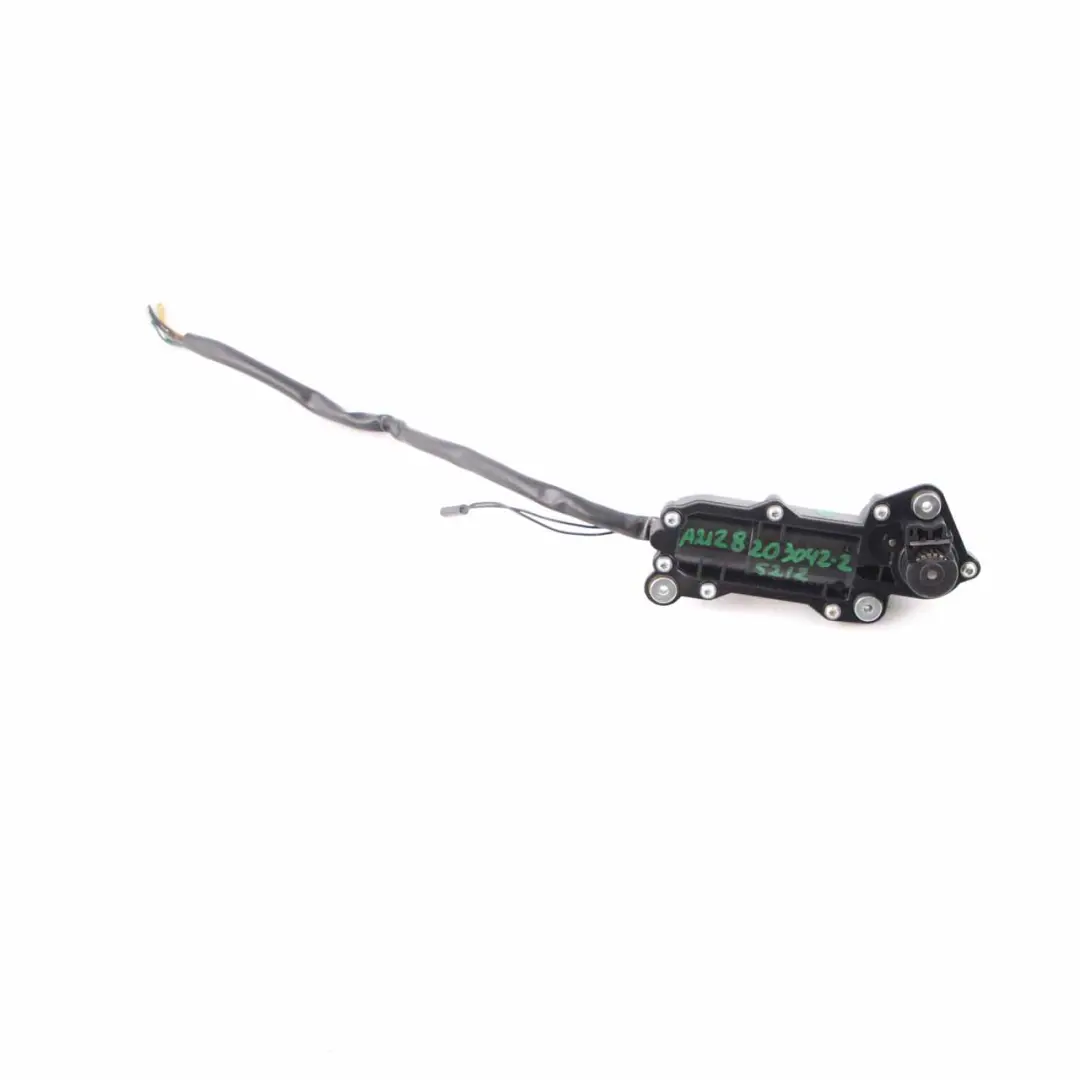 Mercedes W212 Estate Parcel Shelf Guide Motor Drive Trunk Right O/S - SKU A2128203042-2 - Part number A2128203042