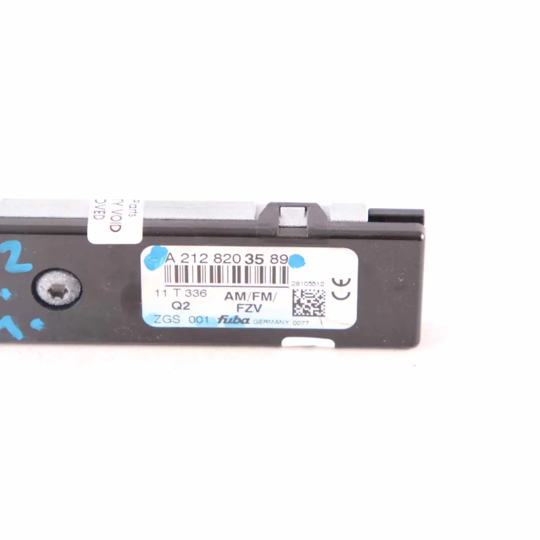  Antenna Amplifier Mercedes W212 Aerial Module Rear Roof Frame Right - SKU A2128203589 - Part number A2128203589