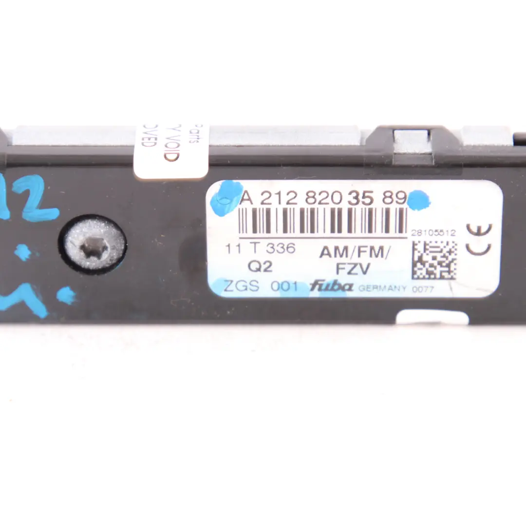  Antenna Amplifier Mercedes W212 Aerial Module Rear Roof Frame Right - SKU A2128203589 - Part number A2128203589