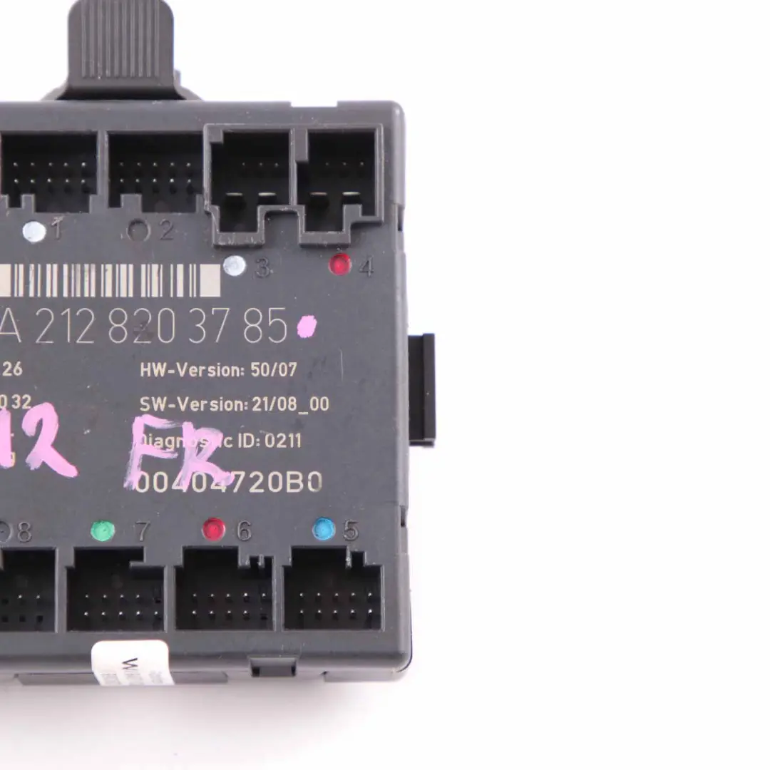 Türmodul Mercedes W204 W212 Vorne Rechts Steuergerät VST für mit Teilenummer A2128203785 Türmodul Mercedes W204 W212 Vorne Rechts Steuergerät VST - SKU A2128203785 - Teilenummer A2128203785