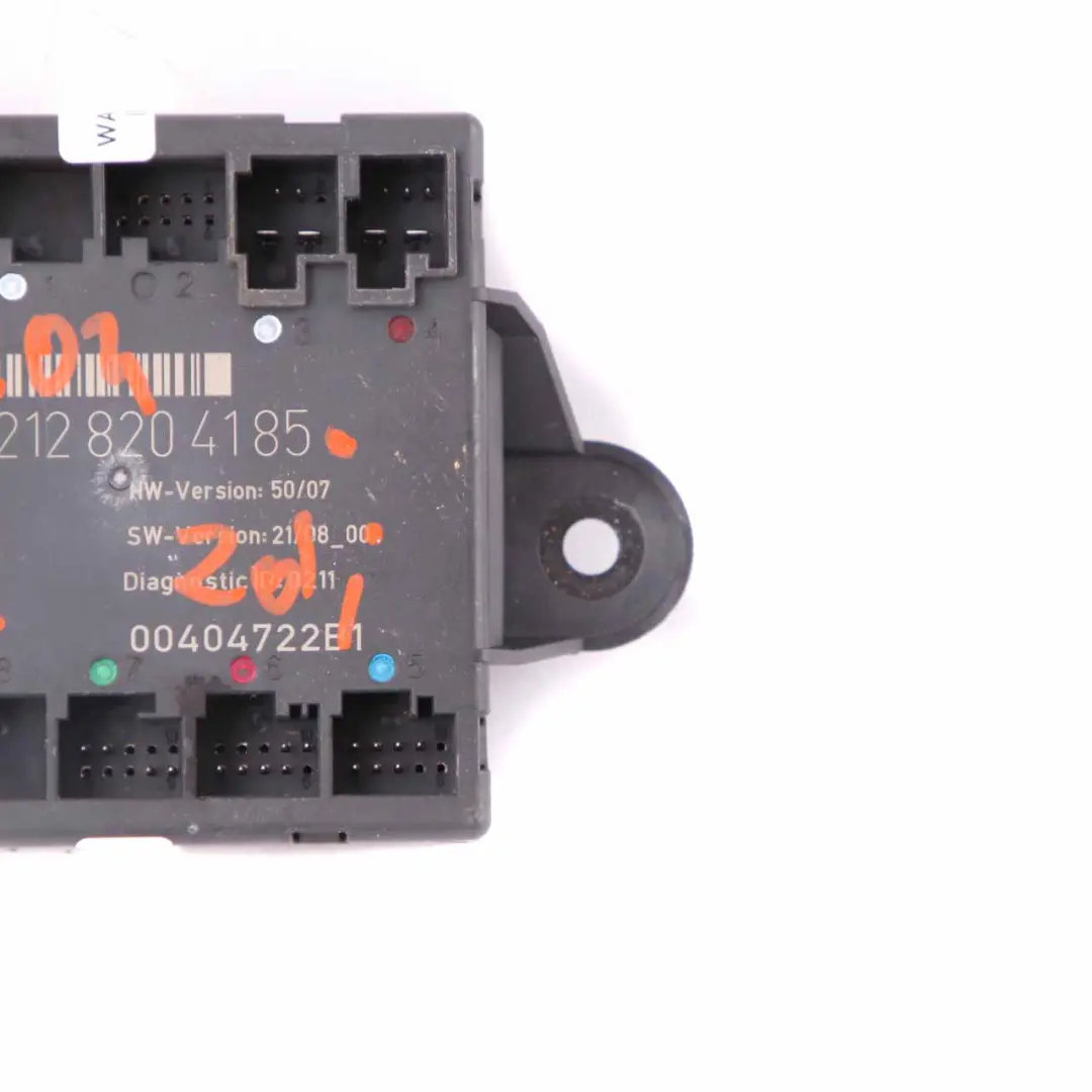 Módulo De Control De Puerta Trasera Derecha para Mercedes W204 W212 con número de pieza A2128204185 Mercedes W204 W212 Módulo De Control De Puerta Trasera Derecha - SKU A2128204185 - Número de pieza A2128204185