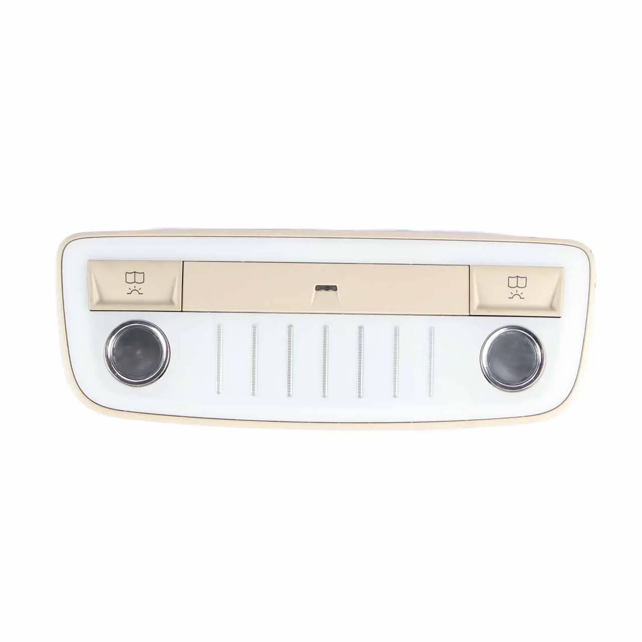 Mercedes W212 Luce Interna Posteriore Interruttore Tetto Beige A2128205001