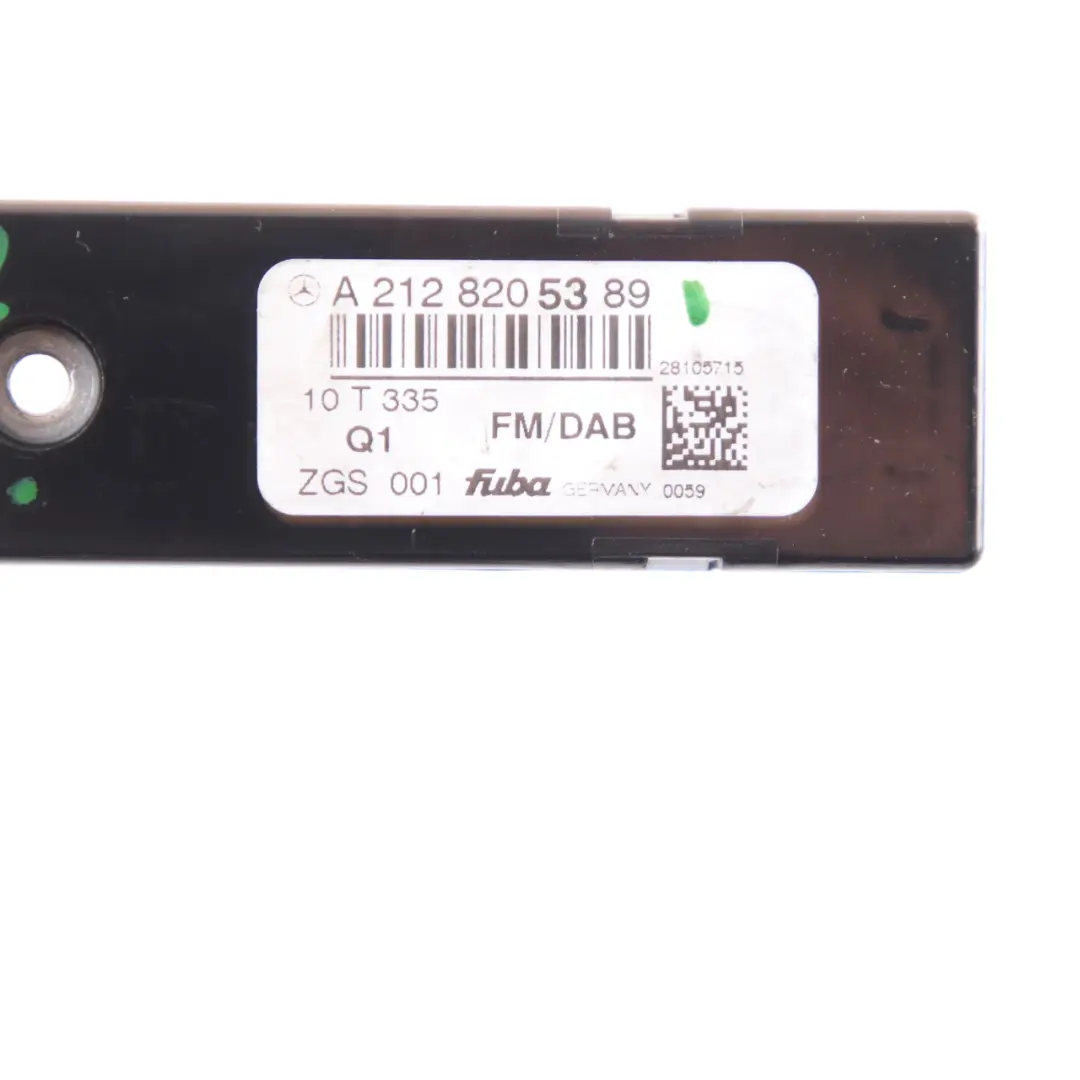 Antenna Amplifier Mercedes W212 AM FM DAB Aerial Module Unit to with Part number A2128205389 Antenna Amplifier Mercedes W212 AM FM DAB Aerial Module Unit - SKU A2128205389 - Part number A2128205389
