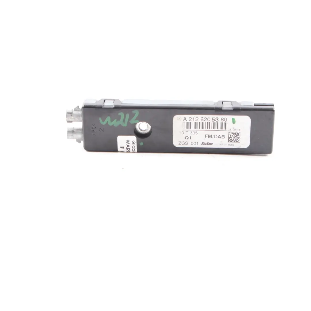  Antenna Amplifier Mercedes W212 AM FM DAB Aerial Module Unit - SKU A2128205389 - Part number A2128205389