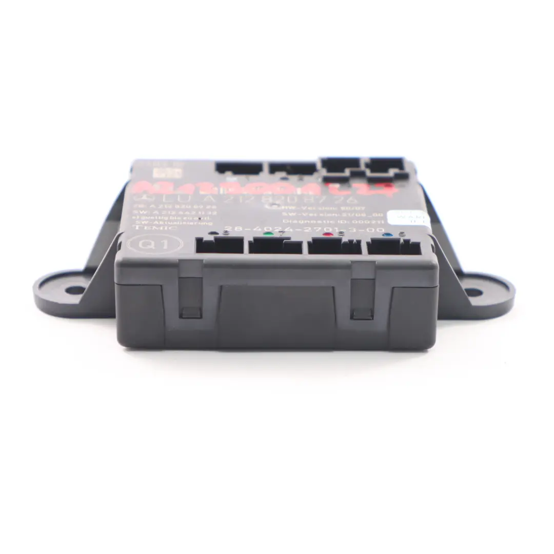 Modulo Porta Posteriore Sinistra Centralina ECU per Mercedes W212 con numero di parte A2128208726 Mercedes W212 Modulo Porta Posteriore Sinistra Centralina ECU - SKU A2128208726 - Numero di parte A2128208726