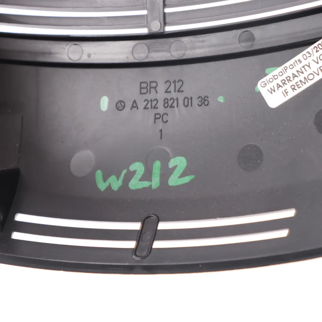  Trim Mercedes W212 Interior Mirror Light Rain Sensor Camera Cover - SKU A2128210136 - Part number A2128210136