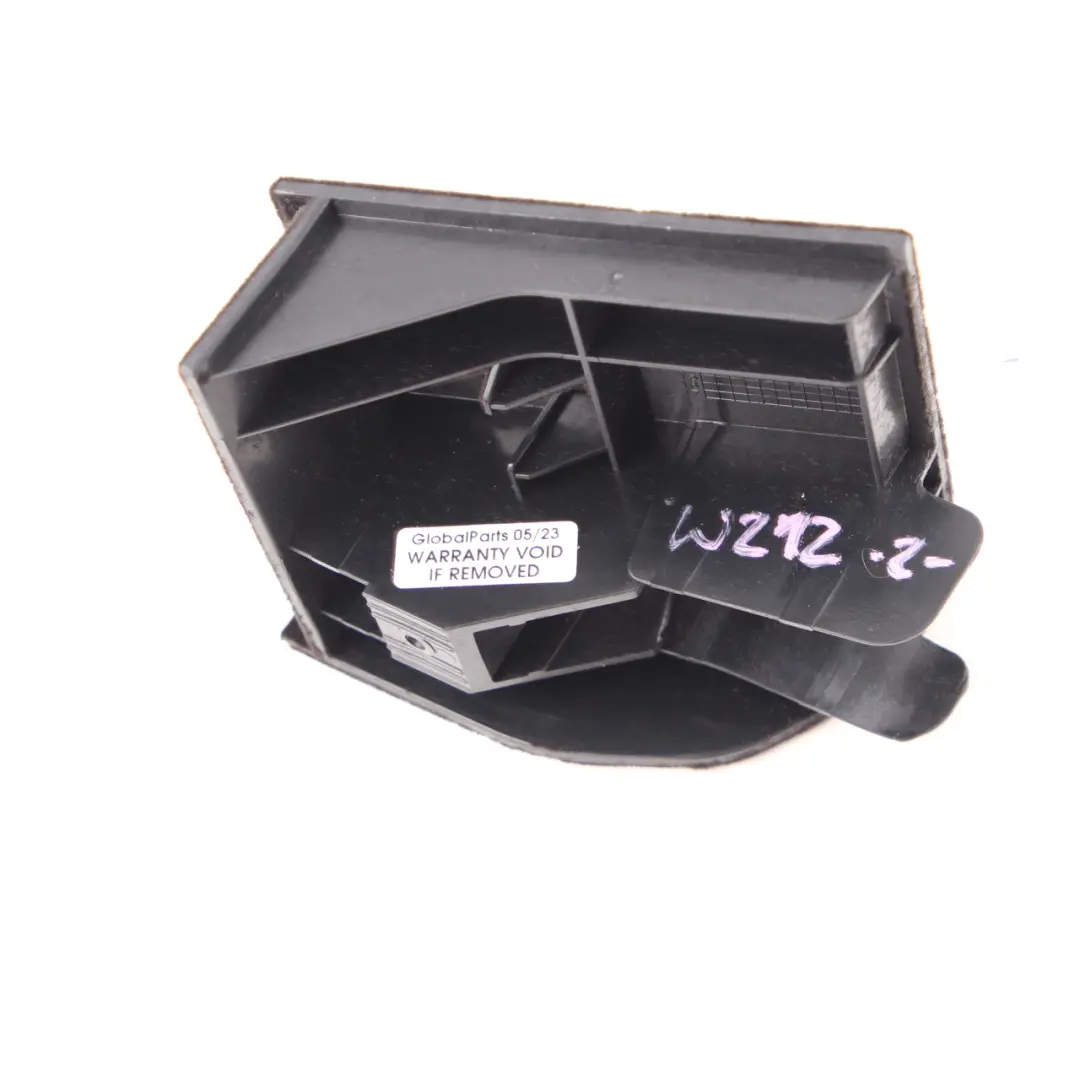 Mercedes W212 USB Port Cover Centre Console Trim Panel Black - SKU A2128210911 - Part number A2128210911