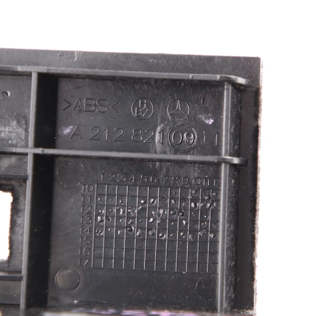 USB Port Cover Centre Console Trim Panel Black to Mercedes W212 with Part number A2128210911 Mercedes W212 USB Port Cover Centre Console Trim Panel Black - SKU A2128210911 - Part number A2128210911