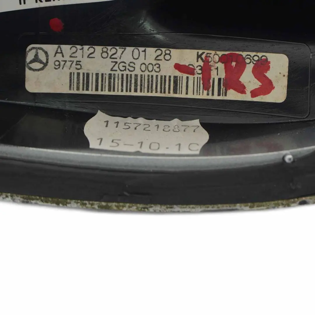  Antena Techo Mercedes W212 Panel Embellecedor Shark Iridium Silver - 775 - SKU A2128270128-IRS - Número de pieza A2128270128