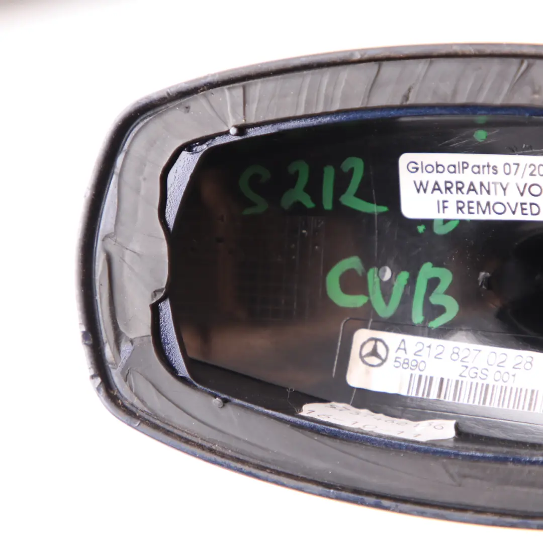 Roof Antenna Cover Shark Cavansite Blue - 890 to Mercedes W212 Estate with Part number A2128270228 Mercedes W212 Estate Roof Antenna Cover Shark Cavansite Blue - 890 - SKU A2128270228-CVB - Part number A2128270228