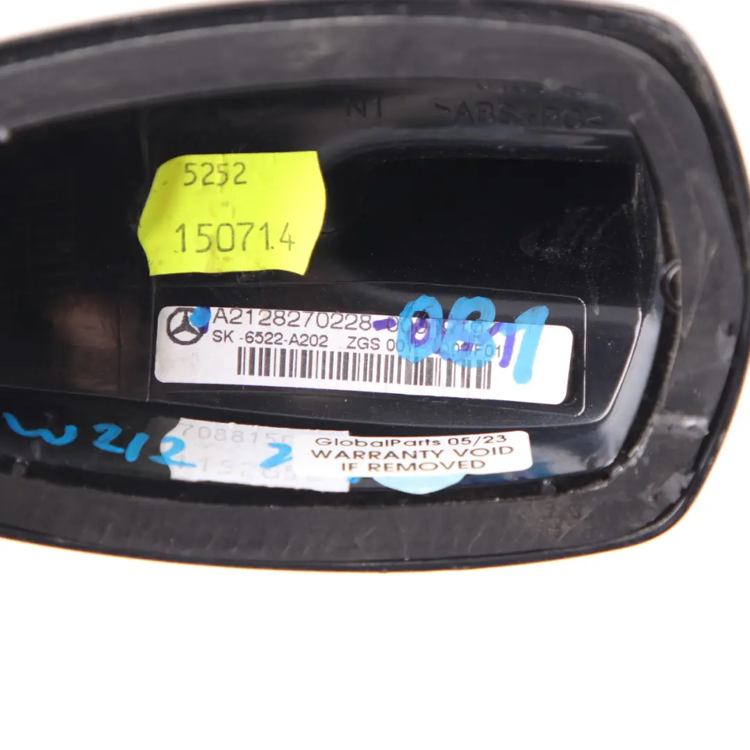 Roof Antenna Cover Shark Obsidian Black - 197 to Mercedes W212 Estate with Part number A2128270228 Mercedes W212 Estate Roof Antenna Cover Shark Obsidian Black - 197 - SKU A2128270228-OB1 - Part number A2128270228