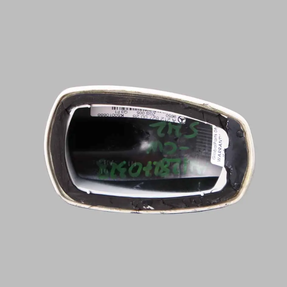 Roof Antenna Shark Trim Cover Calcite White - 650 to Mercedes W212 with Part number A2128270328 Mercedes W212 Roof Antenna Shark Trim Cover Calcite White - 650 - SKU A2128270328-CW - Part number A2128270328