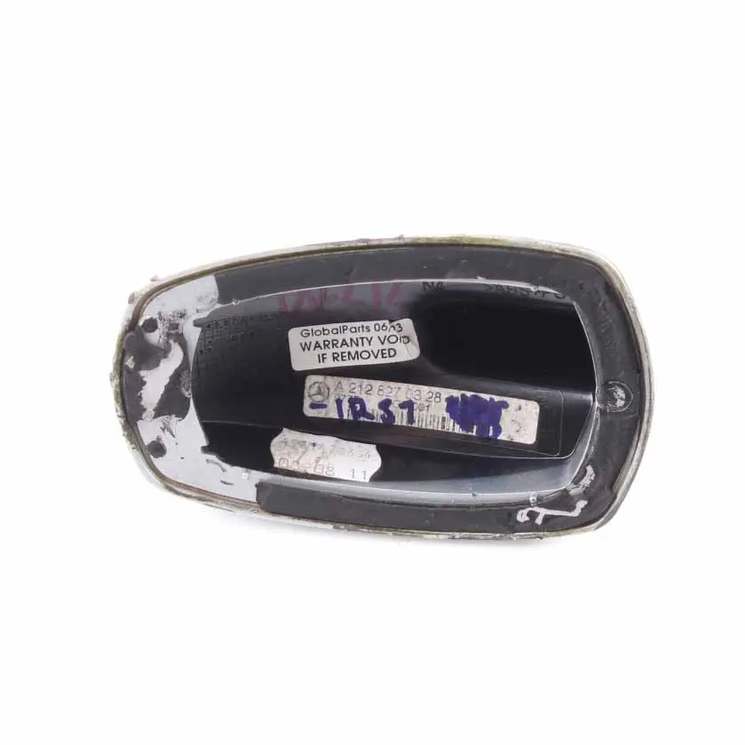 Mercedes W212 Roof Antenna Shark Trim Cover Iridium Silver - 775 - SKU A2128270328-IRS1 - Part number A2128270328