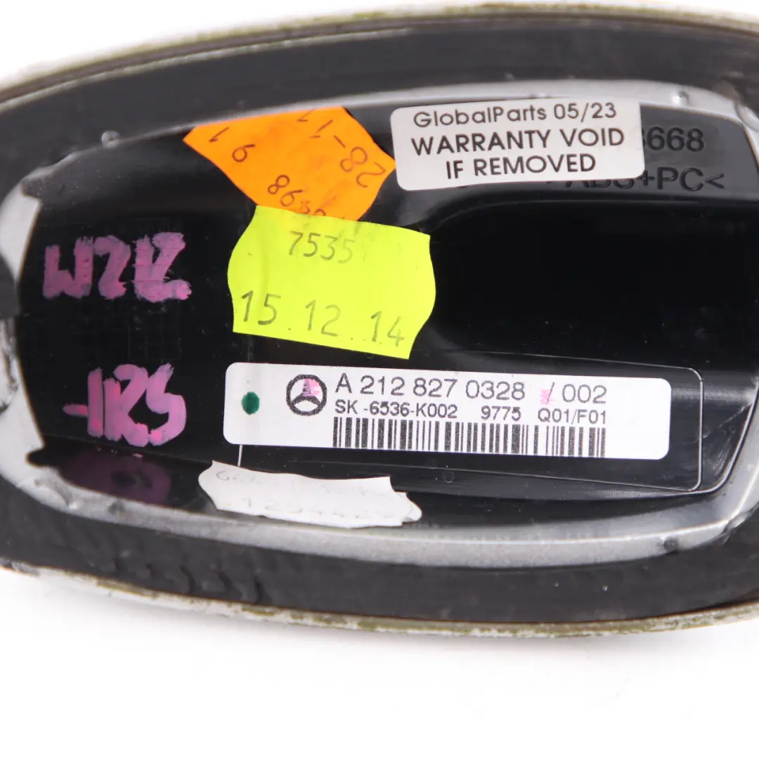 Roof Antenna Shark Trim Cover Iridium Silver - 775 to Mercedes W212 with Part number A2128270328 Mercedes W212 Roof Antenna Shark Trim Cover Iridium Silver - 775 - SKU A2128270328-IRS - Part number A2128270328