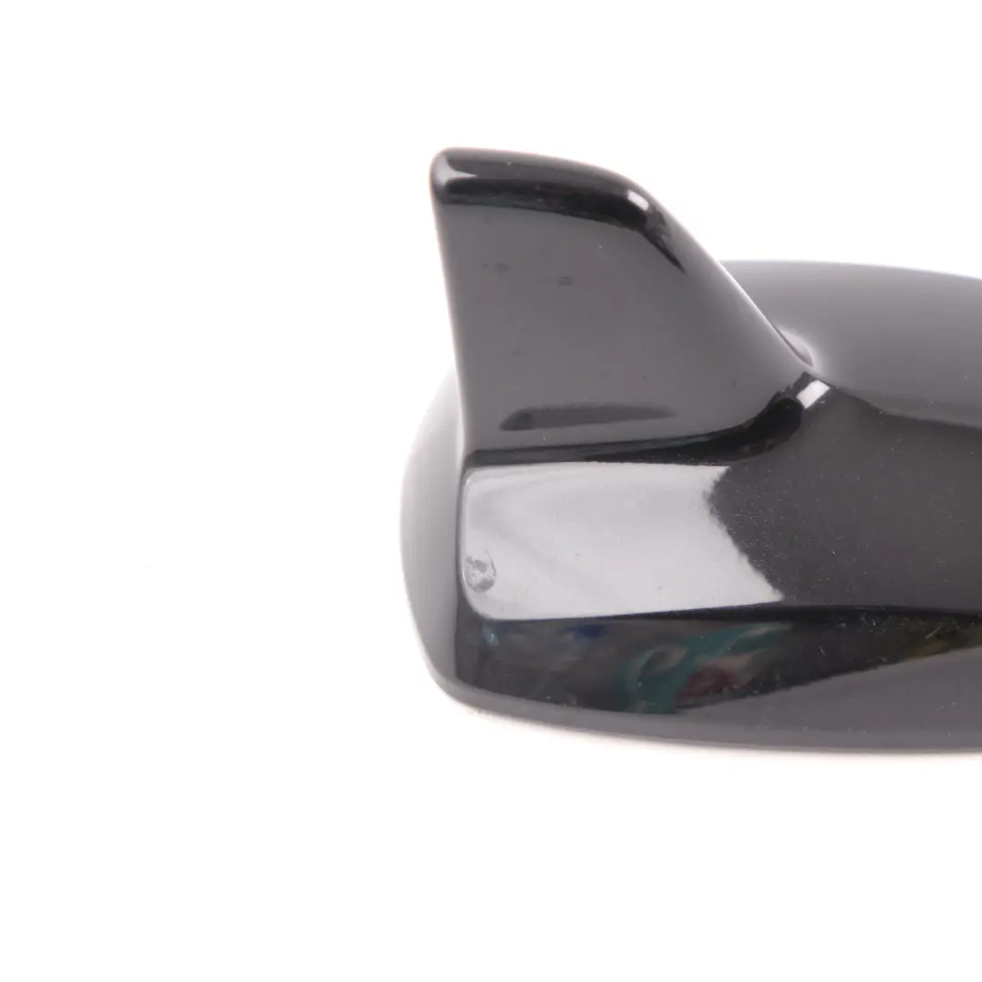 Roof Antenna Shark Trim Panel Obsidian Black to Mercedes W212 with Part number A2128270328 Mercedes W212 Roof Antenna Shark Trim Panel Obsidian Black - SKU A2128270328-OB - Part number A2128270328