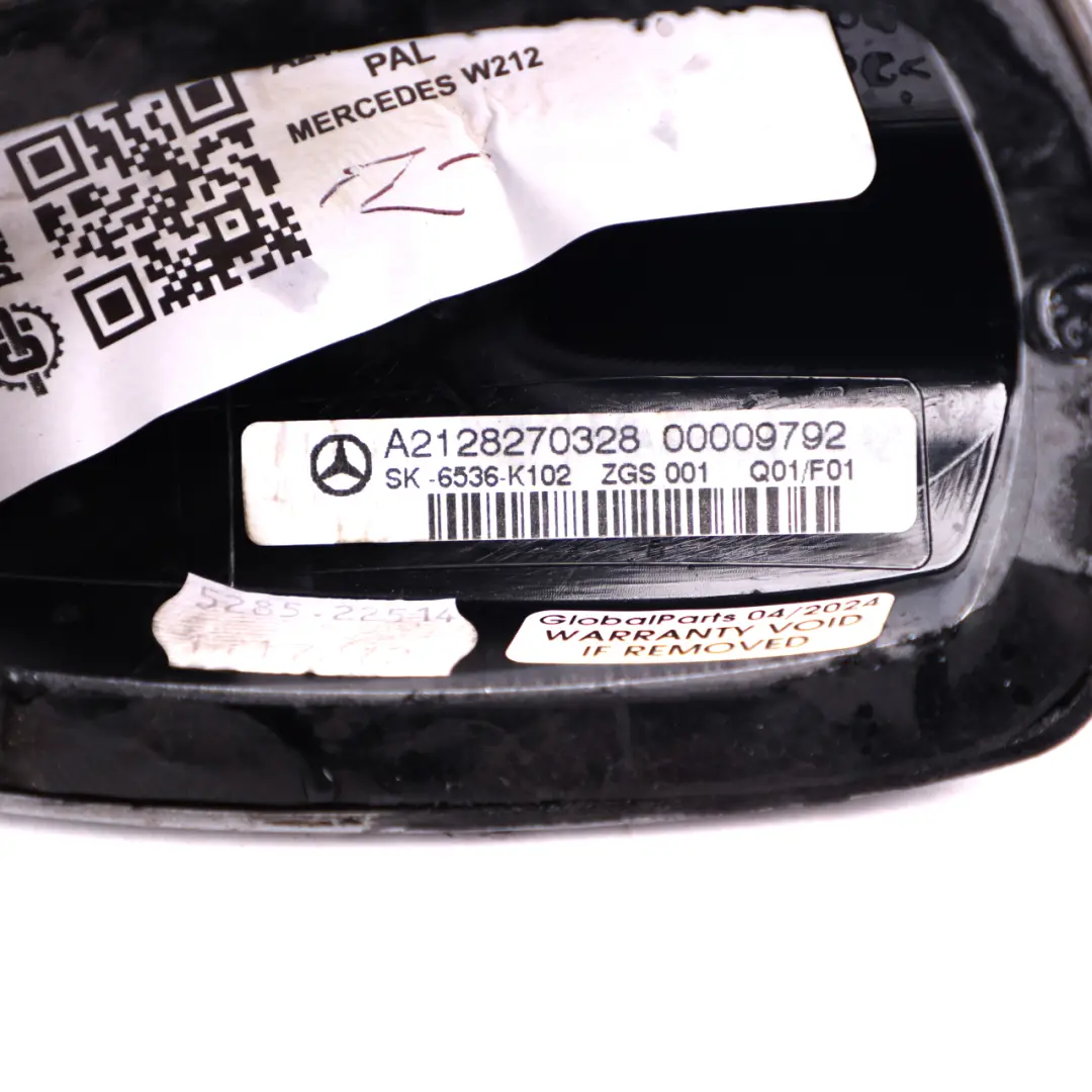 Mercedes W212 Techo Antena Tiburón Trim Panel Paladio Plata - SKU A2128270328-PAL - Número de pieza A2128270328