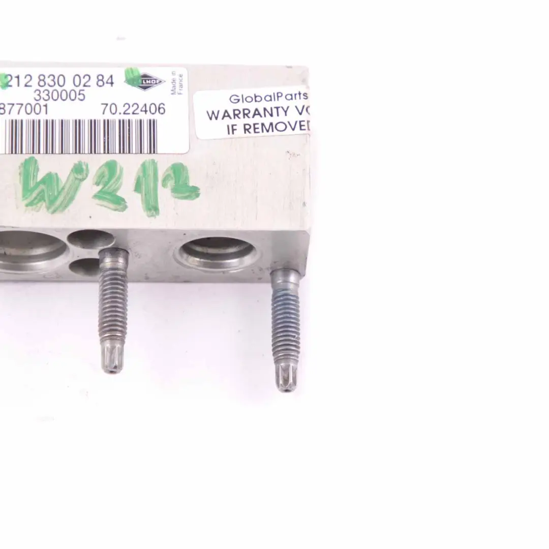 Mercedes W212 Expansion Valve A/C Air Conditioning Valve Unit - SKU A2128300284-1 - Part number A2128300284