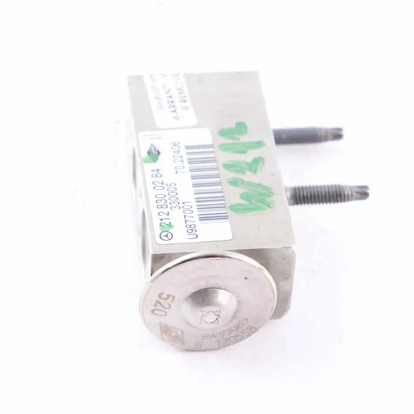 Klimaanlage Expansionsventil Klimaventil für Mercedes W212 mit Teilenummer A2128300284 Mercedes W212 Klimaanlage Expansionsventil Klimaventil - SKU A2128300284-1 - Teilenummer A2128300284