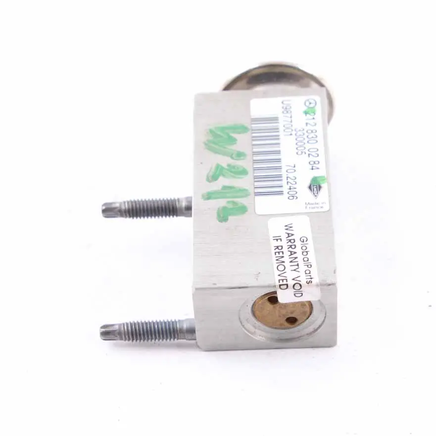 Expansion Valve A/C Air Conditioning Valve Unit to Mercedes W212 with Part number A2128300284 Mercedes W212 Expansion Valve A/C Air Conditioning Valve Unit - SKU A2128300284-1 - Part number A2128300284