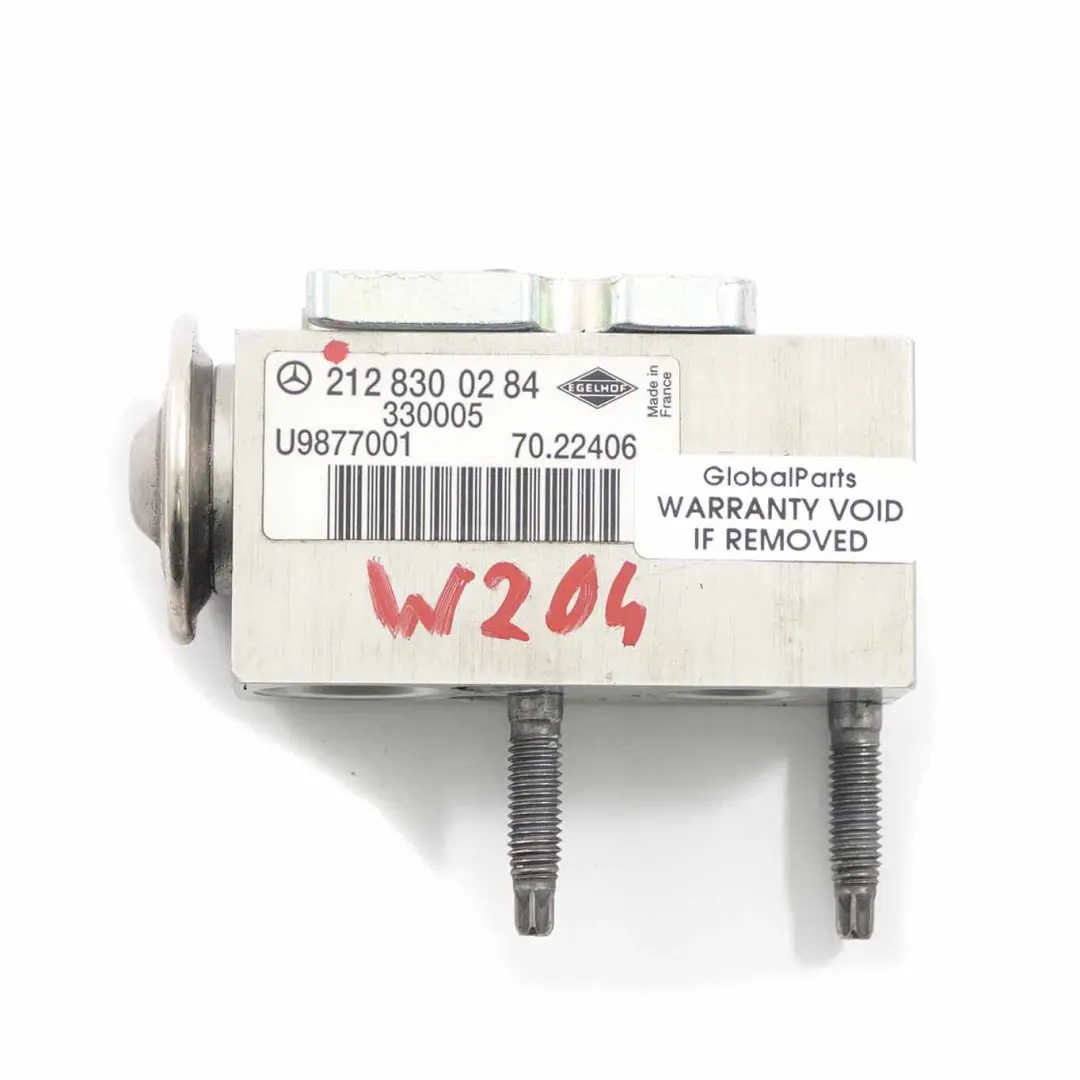 Mercedes W212 Expansion Valve A/C Air Conditioning Valve Unit - SKU A2128300284 - Part number A2128300284